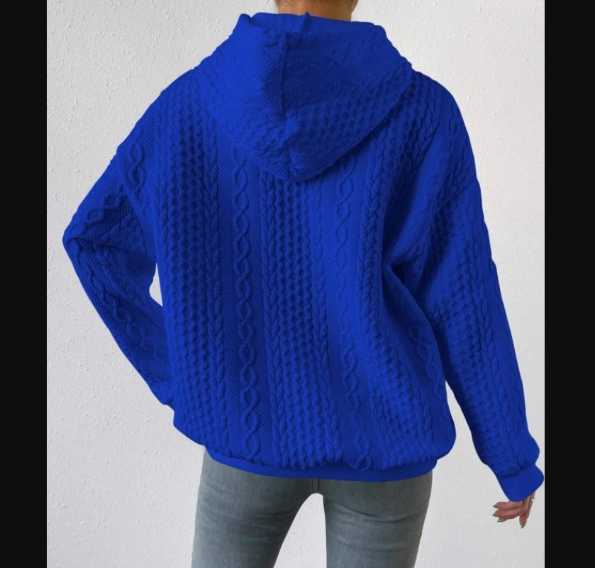 Spring and Autumn Women's Hoodie Fashion Sweatshirt Women's Long Sleeve Loose Hoodie