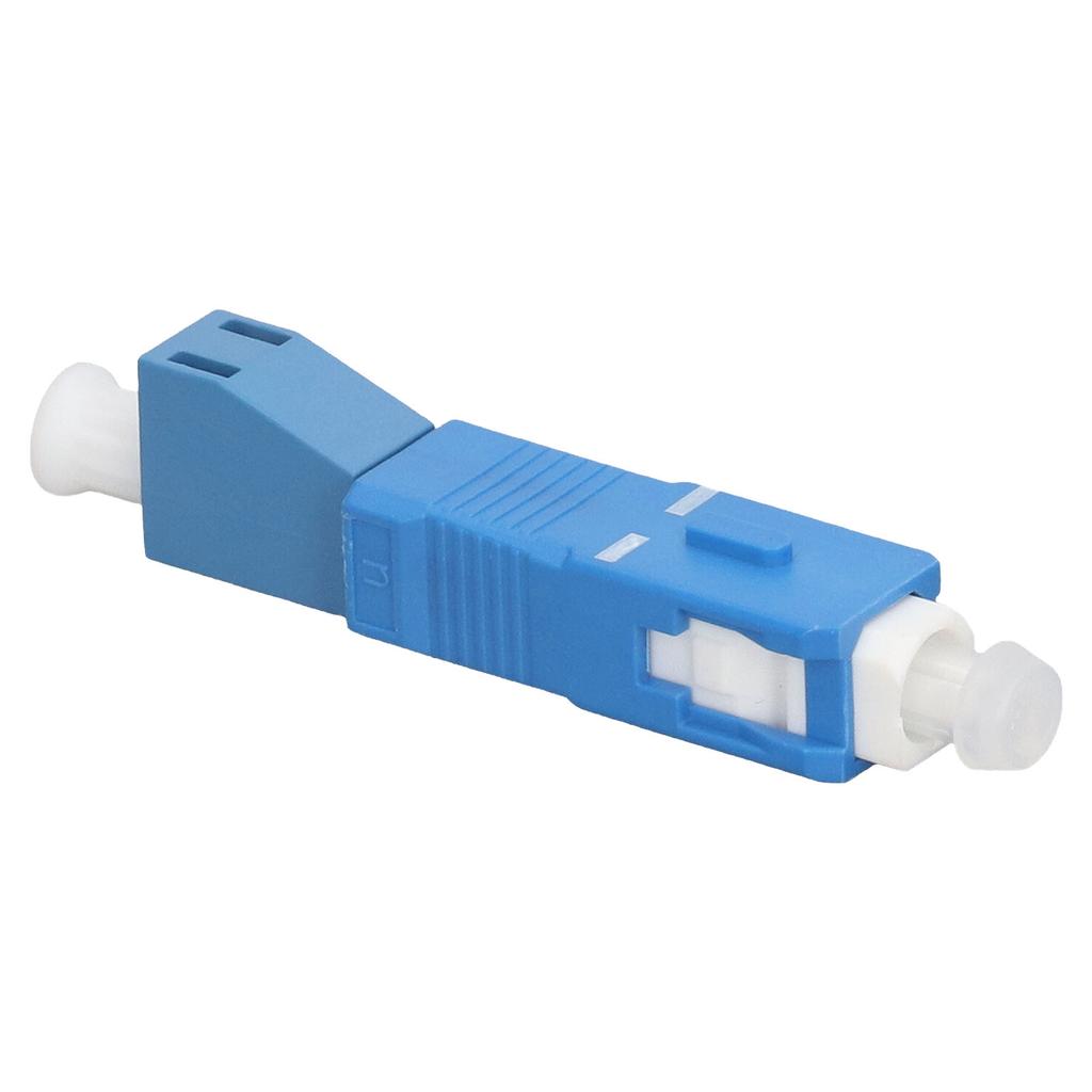 3PCS Optical Fiber Adapters SC Male To LC Female Coupler Red Light Pen Power Meter Convertor