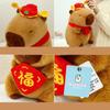 New Year Style Simulation Capybara Toy Stuffed Stuffed Capybara Doll  Home Decor
