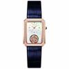RORIOS Watch, Women's Waterproof Wristwatch, Made In Japan, Mother-of-Pearl Dial with Diamond Decoration, Cute Spinning Camellia Design, Quartz Moveme