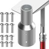 Mast Reducer Joint Socket for Second Generation Satellite Dish, Pipe Adapter Easy Installation Secure Antenna Mounting