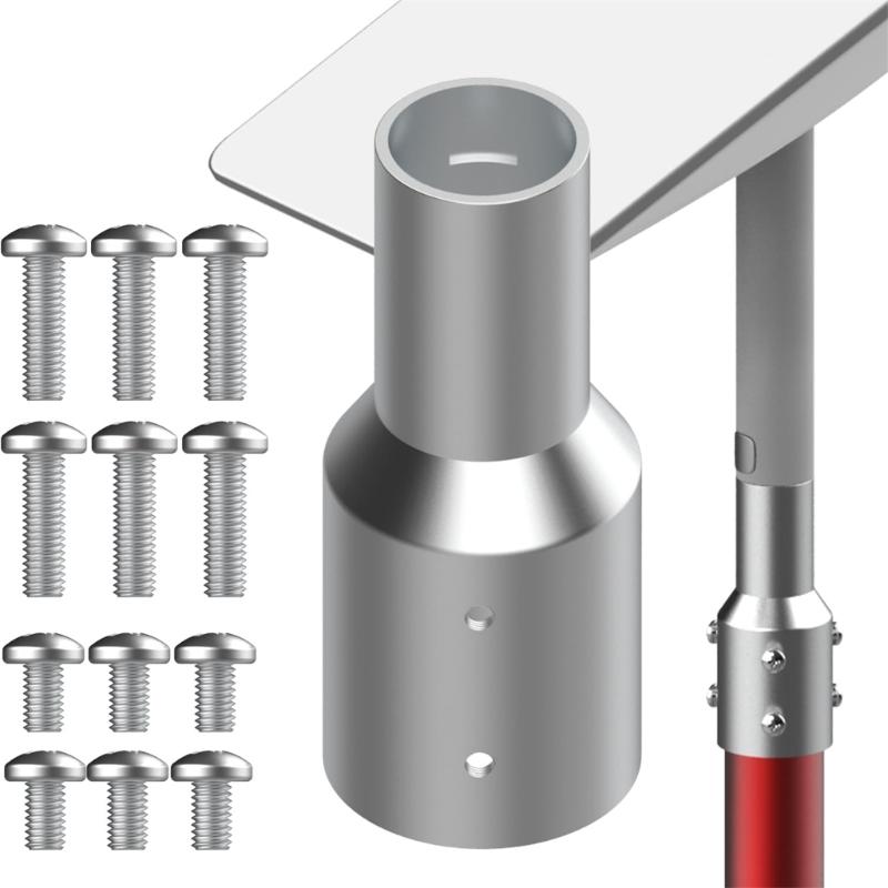 Mast Reducer Joint Socket for Second Generation Satellite Dish, Pipe Adapter Easy Installation Secure Antenna Mounting