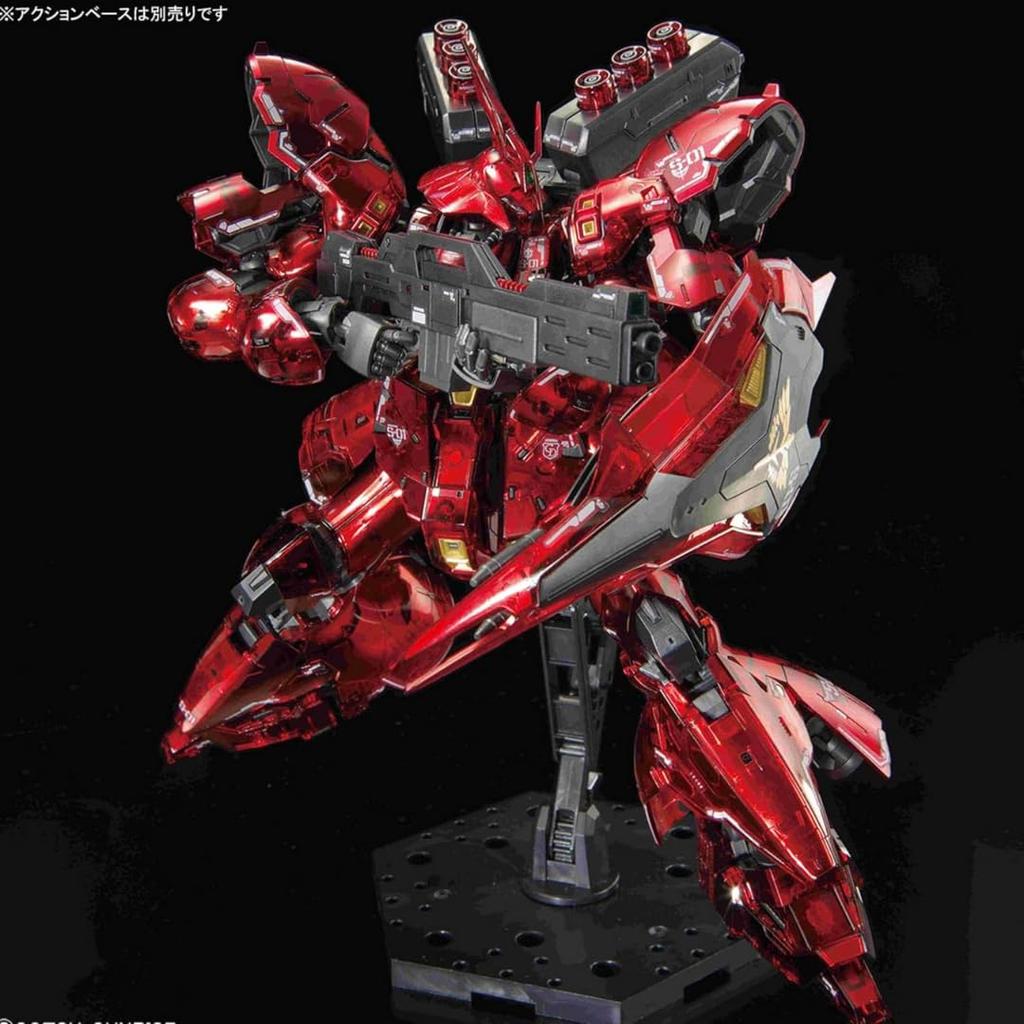 RG 1/144 Gundam Base Exclusive Sazabi [Mechanical Core Plated] Mobile Suit Gundam: Char's Counterattack Pre-Colored Plastic Model