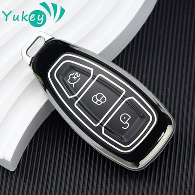 TPU pouzdro na chytrý klíč od auta s ochranou pro Ford Focus 3 4 ST Mondeo MK3 MK4 Fiesta Fusion Kuga Ecosport Ochranné příslušenství pro klíčenky