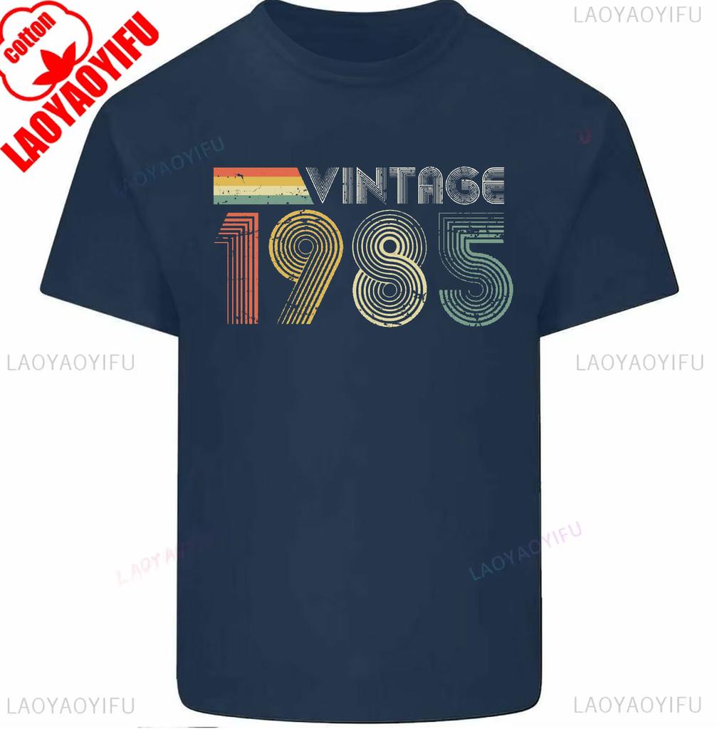 50th Birthday T-Shirt 1975 Mens Funny LEVEL UNLOCKED 50 Year Old Gaming Tee Tops Graphic T Shirts Men Clothing Cotton Shirts