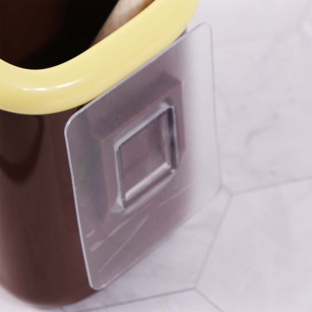 Wall Mounted Mouthwash Cup Holder Magnetic Inverted Drain Holder Toothbrush Storage Rack  Bathroom