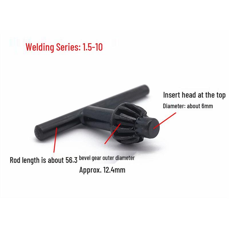 Electric Drill Chuck Wrench Key Set: Sizes 0.6-6, 1.5-10, 1.5-13, 3-16, 5-20