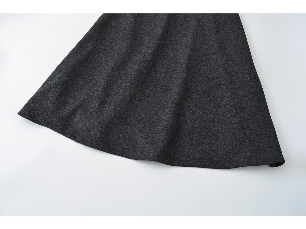 2026 Autumn/Winter Women's High-Waisted A-Line Woolen Skirt - Versatile, Long, Thick, and Slimming