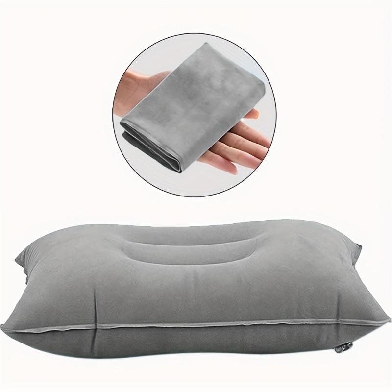 Outdoor 1pc Comfortable Inflatable Pillow for Office, Car, Camping, Hiking And Napping Neck Support Multi-Purpose Inflatable Travel Pillow