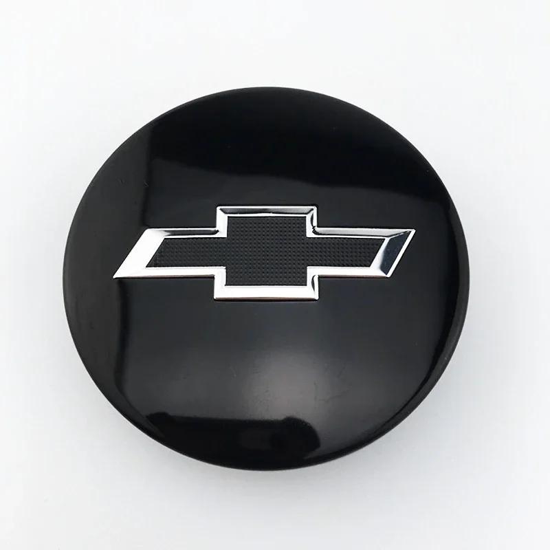 4pcs 53mm 58mm 59mm 64mm Car Wheel Center Hub Caps Cover Decor Sticker For Chevrolet Cruze Malibu Sail Equinox AVEO Lova RV