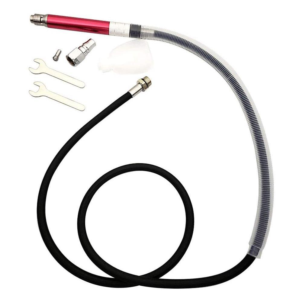 16 bucăți/set kituri de slefuire cu micro matriță cu aer de mare viteză, mini instrumente de lustruire a creionului, instrumente de gravare, șlefuire, tăiere, instrumente pneumatice