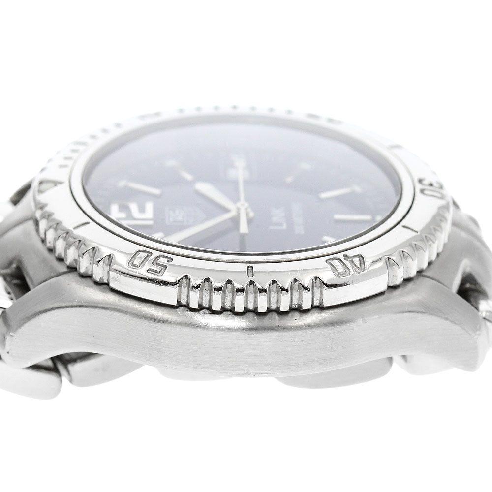 Used TAG HEUER WT1113-0 Link Date Quartz Men's _979137