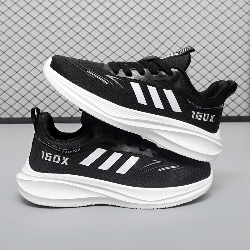 Summer ultra-light breathable men's shoes high-quality mesh sports shoes casual running shoes outdoor non-slip white mesh shoes