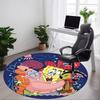 1 stuks SpongeBob Patrick Kantoor Ronde Vloerkleed, Onder Kantoorbureaus Slaapkamer Woonkamer Huisdecoratie  a1022245