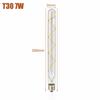 Vintage Retro T30 E27 LED COB Filament Light Bulb 2W 3W 4W 5W 6W 7W 8W Warm White Lamp 220V For Home Bar Decoration Lighting