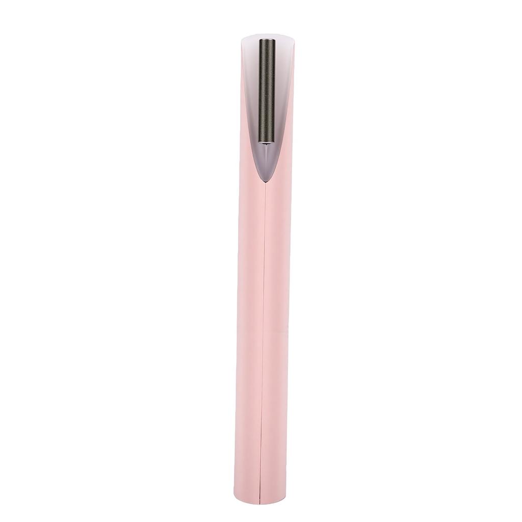 Facial Exfoliation Hair Removing Tool 3 Adjustable Modes Electric Facial Hair Remover with LED Light 6 Replaceable