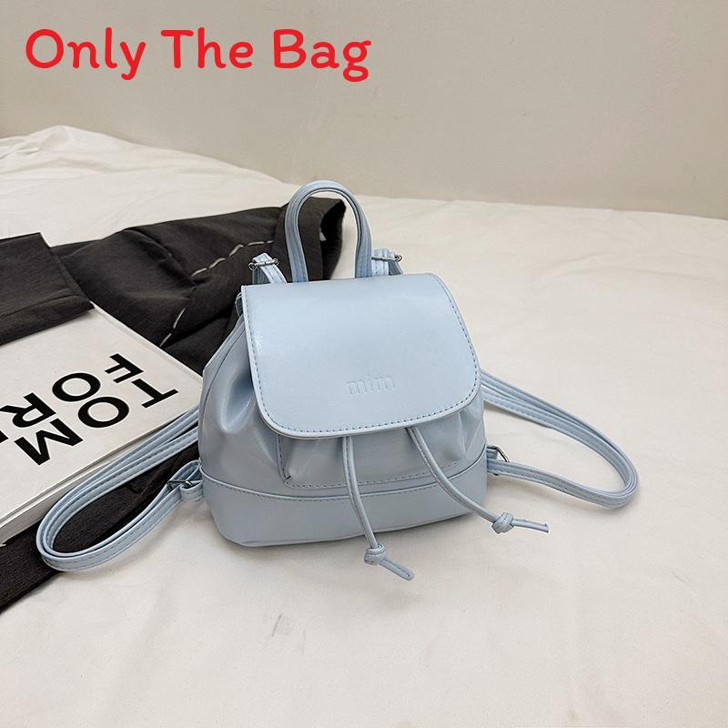Pu Material Womens Fashion Casual Bucket Bag With Inner Pocket For Daily Use