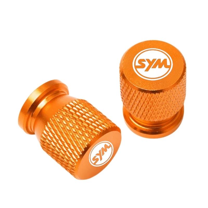 2PCS For SYM Maxsym 400I 600I TL500 TL508 Jetx Jet X 125 150 Fiddle 2 3 4 Wheel Tyre Valve Cover Caps Stem Plug Accessories