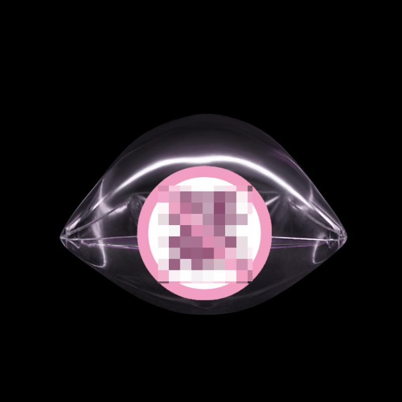 Men's Masturbator Transparent Inflatable Pillow Penis Dick Shaped Erotic Adult Products