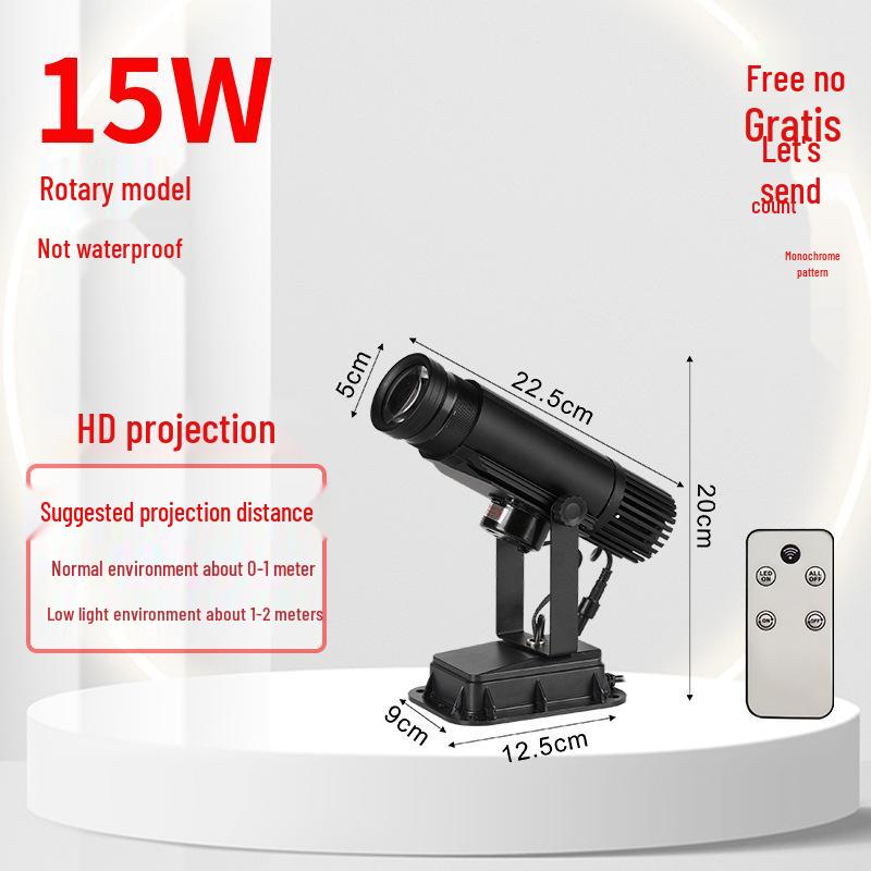 Outdoor Pattern Projection Light - Industrial Warning & Decorative Lighting