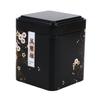 Tea Sealed Box Kitchen Storage Container Jar Tin Square Can Candy Iron Vintage