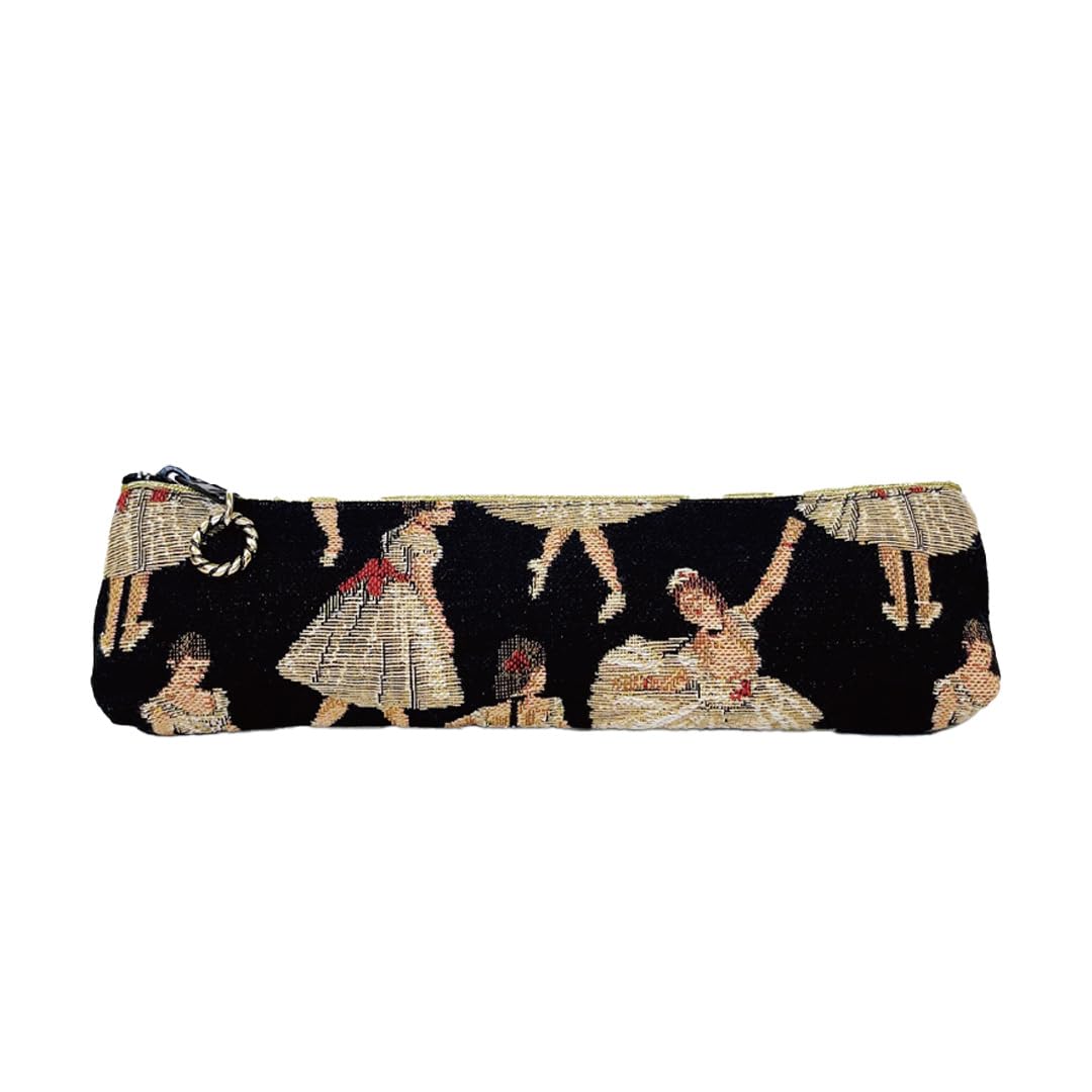 

Футляр для карандашей, сделанный в Японии, балерина, гобелен, (балерина черный)