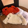 And Cute Warm Long Braided Knit Hat For Women In Beautiful Colors For Winter Comfort