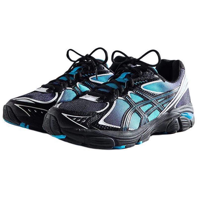 Kith X Marvel Super Villains X Asics GT-2160 Venom Durable Low-Top Running Shoes Unisex Sneaker Black Blue 1203A660