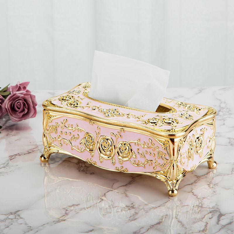 European-Style Creative Tissue Box for Home, Living Room, or Dining Table Decor