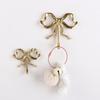 Decorative Bow Shape Wall Hook Brass Wardrobe Hanger Modern Bow-Knot Hook  Ties