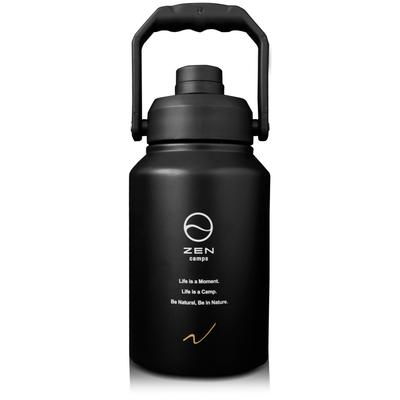 ZEN Camps Ice Jug 1.9L Vacuum Insulated, Keeps Food Cold and Warm, Ice Container, Cooler Box, Camping, Outdoor (Half Gallon)