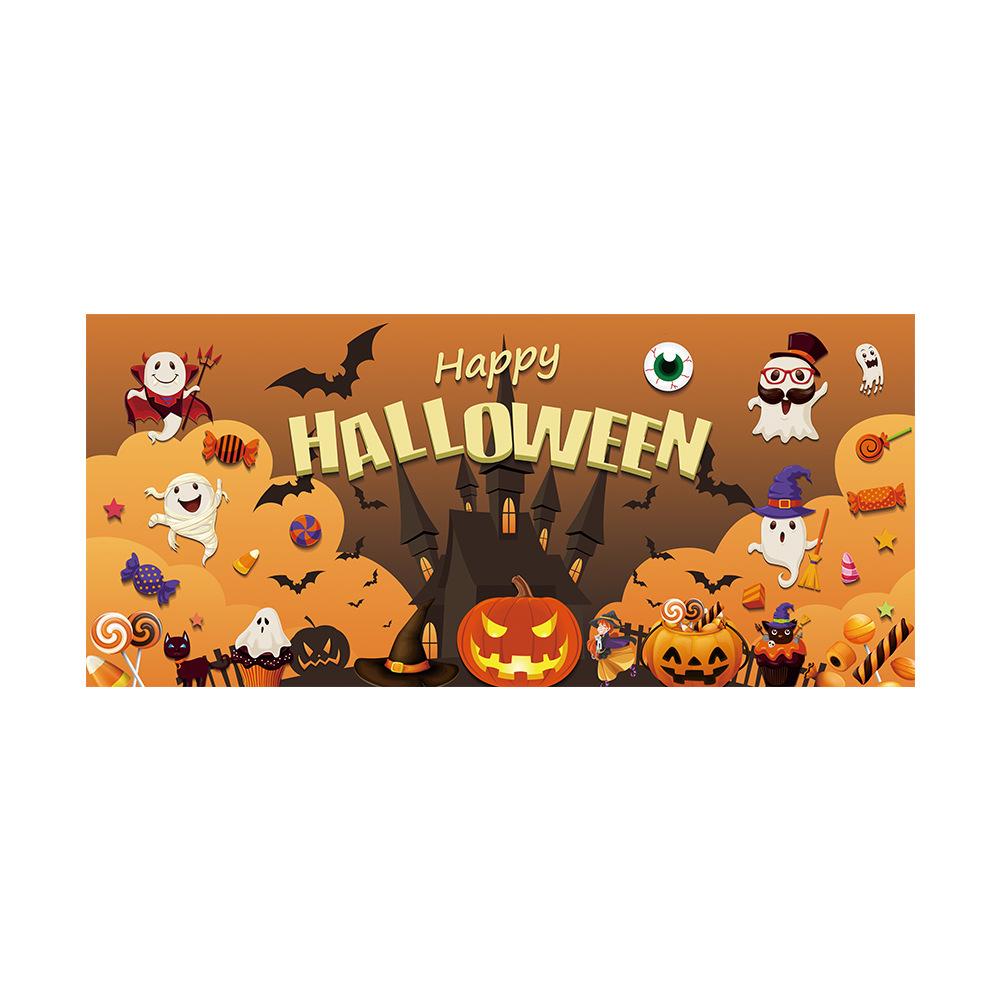Halloween & Christmas Garage Banner Decorations