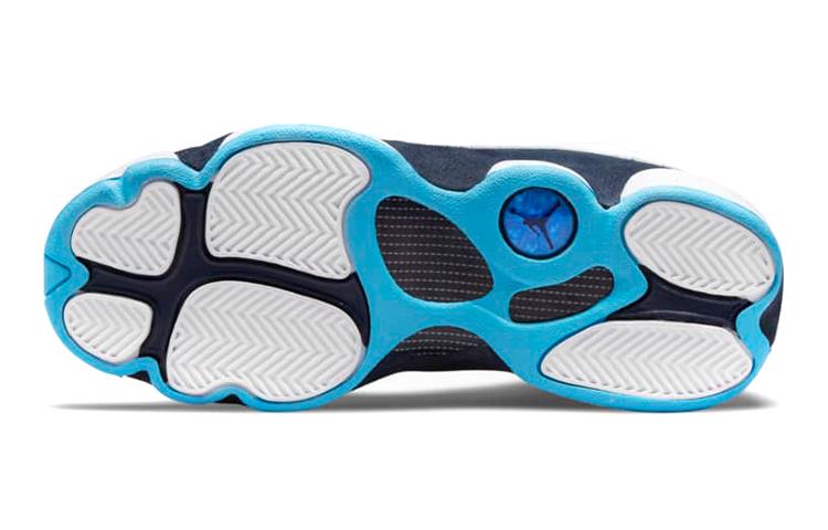 Jordan 13 Retro Hvit Obsidian Pulverblå GS DJ3003-144