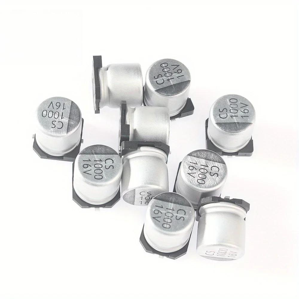 400PCS Aluminum Electrolytic Capacitor 1uF-1000uF Electronic Capacitor Set 6.3V-50V Capacitors Assortment Kit 24 Values