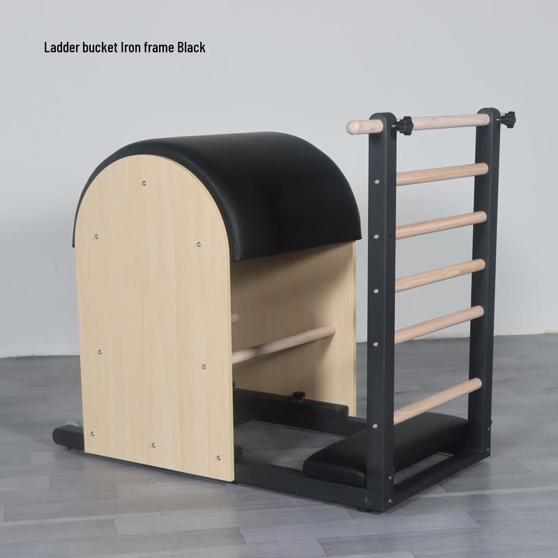 Pilates Foldable Oak Reformer & Ladder Barrel Gym Equipment for Home Yoga Studio
