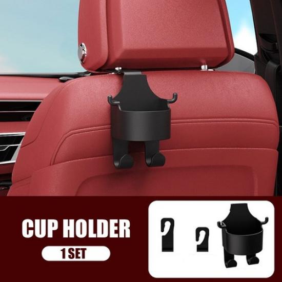 1x Car Seat Hook Purse Hanger Bag Storage Phone Cup Holder Organizer Accessories
