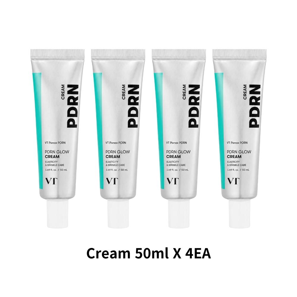 VT COSMETICS PDRN Glow Cream (50ml X 2EA / 1.69 Fl. Oz X 2EA)