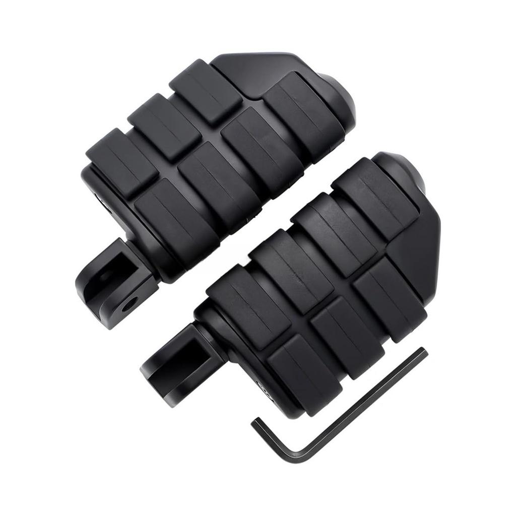 Motorcycle Footrest Motorcycle Front Driver Rubber Foot Peg Footrest Foot Pegs Suzuki Bull Bird