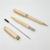 Maple Wood Fountain Pen Set with Ink Cartridges - 26 Da Ming Jian Business Gift, Custom Logo Available