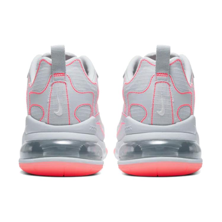 New Nike Air Max 270 React Stitch White Flash Crimson CQ6549-100