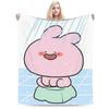 Asamimichan and Anemimi Throw Blanket for Couch  Soft Fuzzy Plush Blanket 50x60 Inch Multi-size Bedspreads for All Seasons