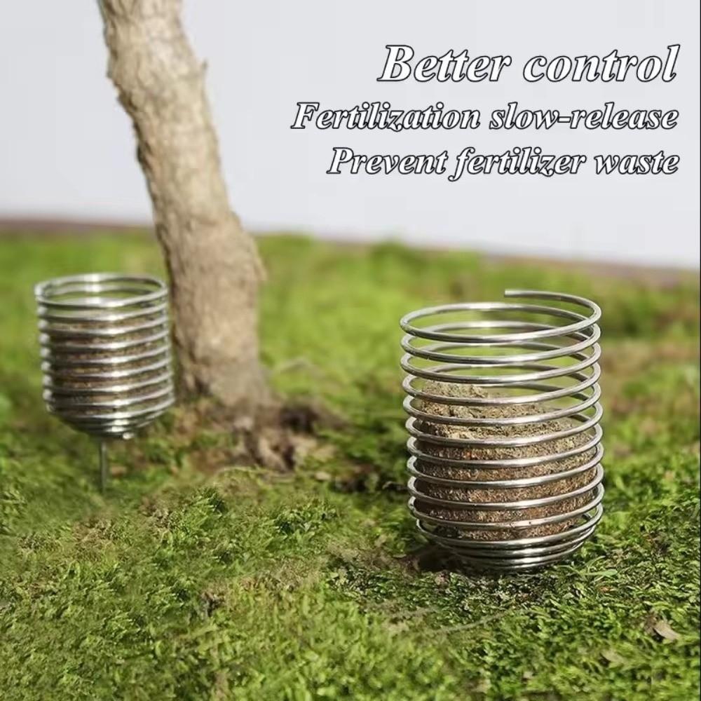10Pcs Column Shape Plant Fertilizer Baskets Slow Release Plant Growth Box Potted Plants