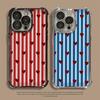Phone Cover Case for Apple iPhone 17 Pro Max 15 11 12 Plus Air 16e 13 16 Pro 14 Stripe Love Heart