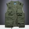 Men's Multi-Pocket Outdoor Vest for Spring and Autumn - Fishing, Photography, Tactical, Casual Retro Waistcoat