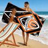 Custom Fc Shakhtar Donetsk Print Beach Towel, Large Soft Quick Dry Towel for Beach Camping Swimming