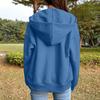 Women's Casual Sweatshirt Top Zipper Hoodie Jacket