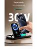 Cross-Border Multifunctional 6-in-1 Wireless Charging Station for Phones, Earphones, and Watches