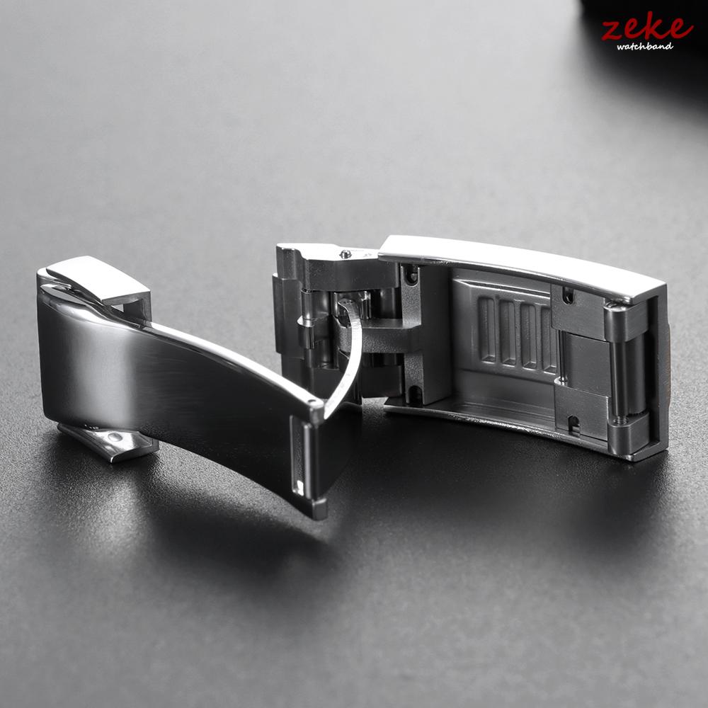 9x9mm Uhrenschließe für Rolex DAYTONA SUBMARINER GMT Uhrenarmband Verschluss Edelstahl Feinjustierung Druckknopf Sicherheits-Faltschließe
