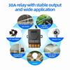 Wireless ON OFF Switch RF 433 Module Remote Control Light Switch 1/2/3 Gang Wall Switch 30A 110V 220V For Home Bedroom Led Light