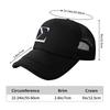 Sigma Greek Letter Symbol Chrome Carbon Style Baseball Cap fishing hat Hood Luxury man cap party Hat Mens Hats Womens